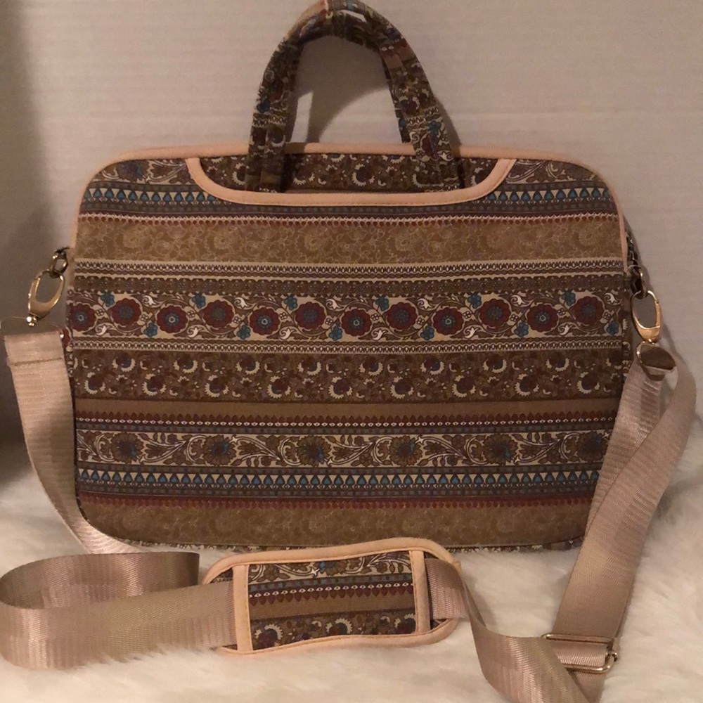 Laptop/Smart Pad/Work&School Case with Crossbody Strap